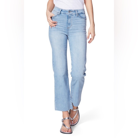 PAIGE Denim - Paige Atley Ankle Flare Braided Pocket Jeans 26